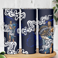 Uranus The Primal Sky Greek God Skinny Tumbler Vintage Celestial Armillary Sphere Cosmos Mythology