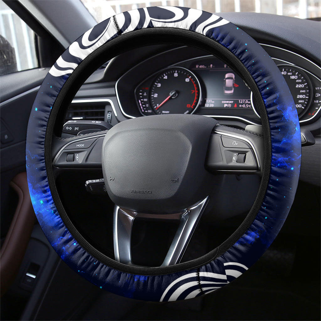 Uranus The Primal Sky Greek God Steering Wheel Cover Vintage Celestial Armillary Sphere Cosmos Mythology