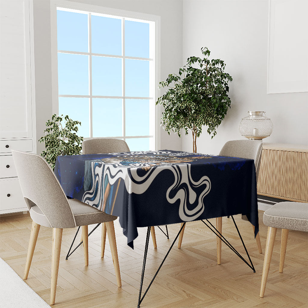 Uranus The Primal Sky Greek God Tablecloth Vintage Celestial Armillary Sphere Cosmos Mythology