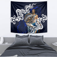 Uranus The Primal Sky Greek God Tapestry Vintage Celestial Armillary Sphere Cosmos Mythology