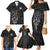 Viking Odin Family Matching Mermaid Dress and Hawaiian Shirt The All-Father God in Norse Mythology with Runes Pattern - Wonder Print Shop