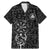 Viking Odin Family Matching Mermaid Dress and Hawaiian Shirt The All-Father God in Norse Mythology with Runes Pattern - Wonder Print Shop