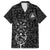Viking Odin Family Matching Summer Maxi Dress and Hawaiian Shirt The All-Father God in Norse Mythology with Runes Pattern - Wonder Print Shop