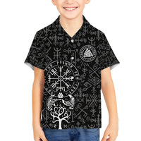 Viking Odin Hawaiian Shirt The All-Father God in Norse Mythology with Runes Pattern - Wonder Print Shop