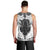 Mystic Valknut and Viking Circle Men Tank Top with Twin Raven Accents - Wonder Print Shop