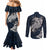 viking-couples-matching-mermaid-dress-and-long-sleeve-button-shirts-legendary-viking-boar-and-intricate-norse-patterns