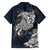 Viking Family Matching Summer Maxi Dress and Hawaiian Shirt Legendary Viking Boar and Intricate Norse Patterns - Wonder Print Shop
