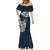 Viking Mermaid Dress Legendary Viking Boar and Intricate Norse Patterns - Wonder Print Shop