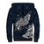 Viking Sherpa Hoodie Legendary Viking Boar and Intricate Norse Patterns - Wonder Print Shop