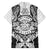 Viking Tattoo Family Matching Summer Maxi Dress and Hawaiian Shirt Hugin And Munin Asgardian Ravens Grunge Art - Wonder Print Shop