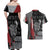 Viking Couples Matching Off Shoulder Maxi Dress and Hawaiian Shirt Warrior Come To Valhalla - Wonder Print Shop