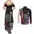 Viking Couples Matching Summer Maxi Dress and Long Sleeve Button Shirts Warrior Come To Valhalla - Wonder Print Shop