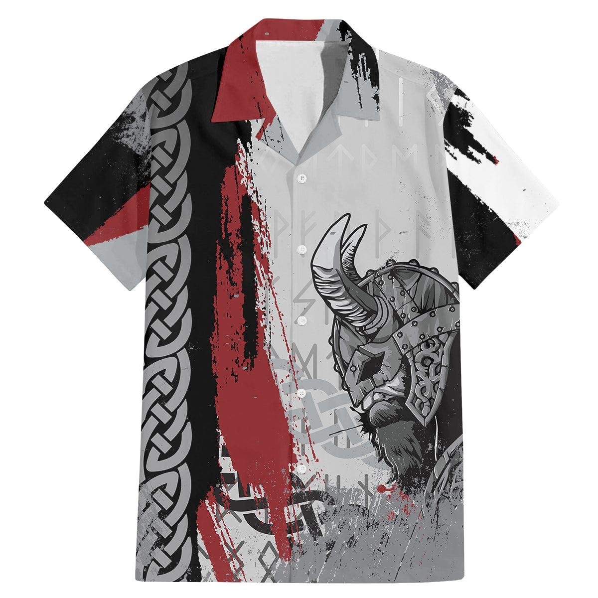 Viking Family Matching Mermaid Dress and Hawaiian Shirt Warrior Come To Valhalla - Wonder Print Shop