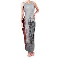 Viking Family Matching Tank Maxi Dress and Hawaiian Shirt Warrior Come To Valhalla - Wonder Print Shop