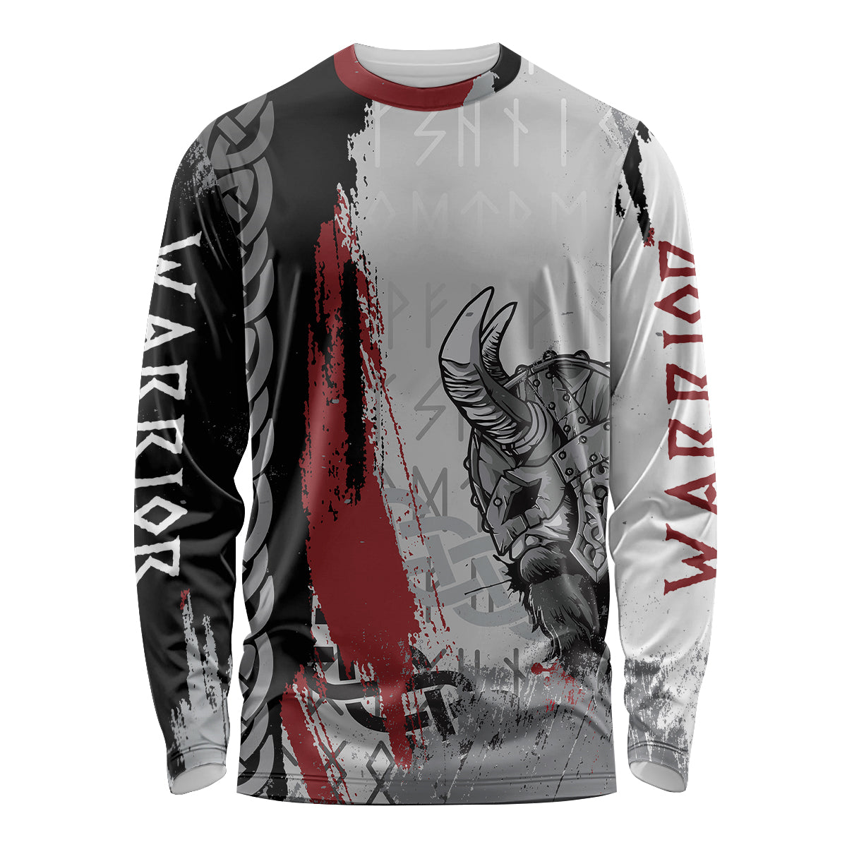 Viking Long Sleeve Shirt Warrior Come To Valhalla - Wonder Print Shop