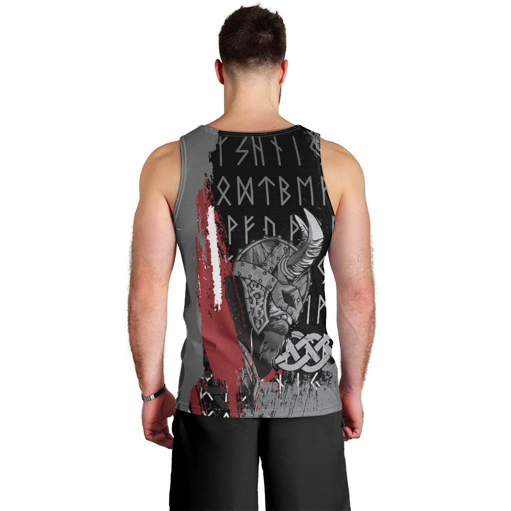 Viking Men Tank Top Warrior Come To Valhalla - Wonder Print Shop