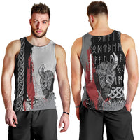 Viking Men Tank Top Warrior Come To Valhalla - Wonder Print Shop