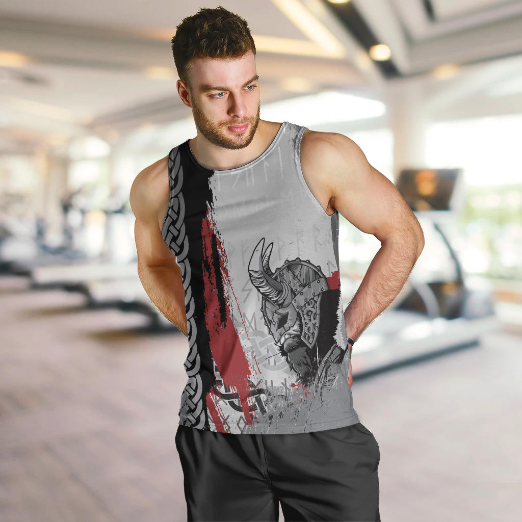 Viking Men Tank Top Warrior Come To Valhalla - Wonder Print Shop