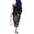 Viking Off The Shoulder Long Sleeve Dress Warrior Come To Valhalla - Wonder Print Shop