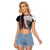 Viking Raglan Cropped T Shirt Warrior Come To Valhalla - Wonder Print Shop