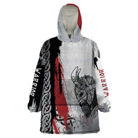 Viking Wearable Blanket Hoodie Warrior Come To Valhalla - Wonder Print Shop