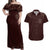 Viking Couples Matching Off Shoulder Maxi Dress and Hawaiian Shirt Yggdrasil Pattern And Ancient Rune - Wonder Print Shop