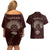 Viking Couples Matching Off Shoulder Short Dress and Hawaiian Shirt Yggdrasil Pattern And Ancient Rune - Wonder Print Shop