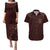 Viking Couples Matching Puletasi Dress and Hawaiian Shirt Yggdrasil Pattern And Ancient Rune - Wonder Print Shop