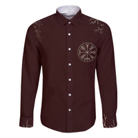 Viking Family Matching Puletasi Dress and Hawaiian Shirt Yggdrasil Pattern And Ancient Rune - Wonder Print Shop