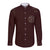 Viking Long Sleeve Button Shirt Yggdrasil Pattern And Ancient Rune - Wonder Print Shop