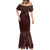 Viking Mermaid Dress Yggdrasil Pattern And Ancient Rune - Wonder Print Shop