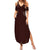 Viking Summer Maxi Dress Yggdrasil Pattern And Ancient Rune - Wonder Print Shop