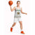 Mexico Christmas Basketball Jersey with Piñata Star Design and Red Green Snowflake Pattern - Wonder Print Shop