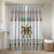 Mexico Christmas Bathroom Set with Piñata Star Design and Red Green Snowflake Pattern - Wonder Print Shop
