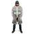 Mexico Christmas Cloak with Piñata Star Design and Red Green Snowflake Pattern - Wonder Print Shop