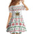 Mexico Christmas Family Matching Off Shoulder Maxi Dress and Hawaiian Shirt with Piñata Star Design and Red Green Snowflake Pattern - Wonder Print Shop