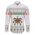 Mexico Christmas Family Matching Puletasi and Hawaiian Shirt with Piñata Star Design and Red Green Snowflake Pattern - Wonder Print Shop