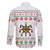 Mexico Christmas Family Matching Puletasi and Hawaiian Shirt with Piñata Star Design and Red Green Snowflake Pattern - Wonder Print Shop