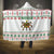 Mexico Christmas Hooded Blanket with Piñata Star Design and Red Green Snowflake Pattern - Wonder Print Shop