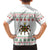 Mexico Christmas Kid Hawaiian Shirt with Piñata Star Design and Red Green Snowflake Pattern - Wonder Print Shop