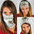 Mexico Christmas Neck Gaiter with Piñata Star Design and Red Green Snowflake Pattern - Wonder Print Shop