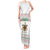 Mexico Christmas Tank Maxi Dress with Piñata Star Design and Red Green Snowflake Pattern - Wonder Print Shop