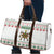 Mexico Christmas Travel Bag with Piñata Star Design and Red Green Snowflake Pattern - Wonder Print Shop
