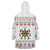 Mexico Christmas Wearable Blanket Hoodie with Piñata Star Design and Red Green Snowflake Pattern - Wonder Print Shop