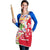 Mexico Christmas Apron with Butterfly Cactus and Colorful Floral Folk Art - Wonder Print Shop