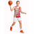 Mexico Christmas Basketball Jersey with Butterfly Cactus and Colorful Floral Folk Art - Wonder Print Shop