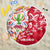 Mexico Christmas Beach Blanket with Butterfly Cactus and Colorful Floral Folk Art - Wonder Print Shop