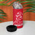 Mexico Christmas 4 in 1 Can Cooler Tumbler with Butterfly Cactus and Colorful Floral Folk Art - Wonder Print Shop