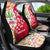 Mexico Christmas Car Seat Cover with Butterfly Cactus and Colorful Floral Folk Art - Wonder Print Shop