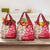 Mexico Christmas Grocery Bag with Butterfly Cactus and Colorful Floral Folk Art - Wonder Print Shop
